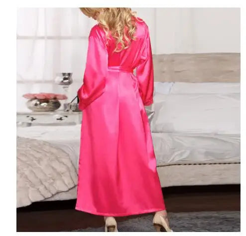 Elegant Women's Night Robe – Soft, Comfortable & Stylish
