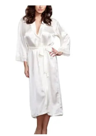 Elegant Women's Night Robe – Soft, Comfortable & Stylish