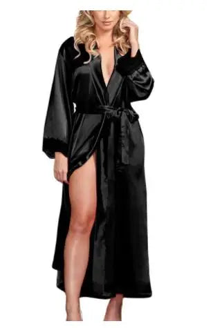 Elegant Women's Night Robe – Soft, Comfortable & Stylish