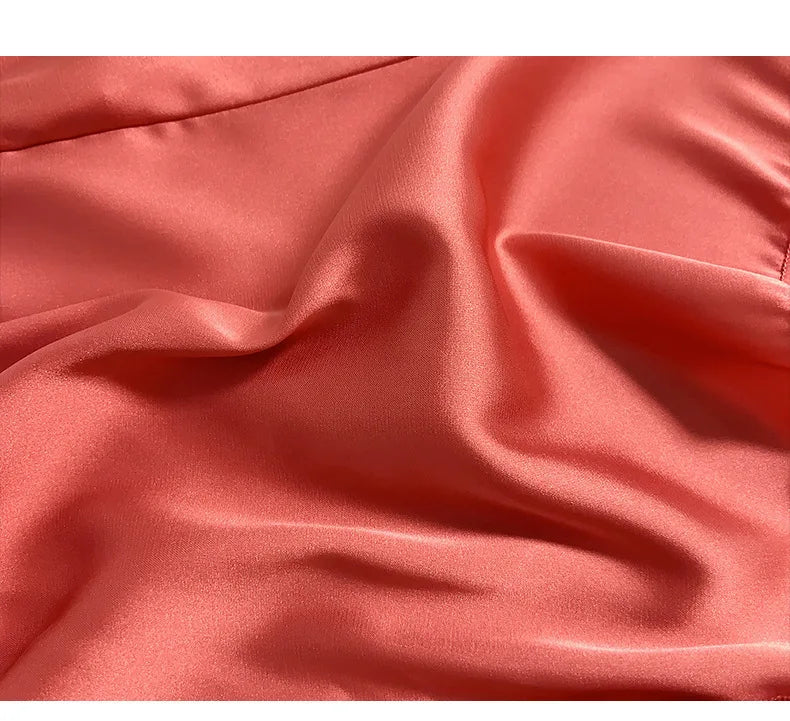 Women's Summer Ice Silk Pajama Shorts – Satin Sleepwear Bottoms