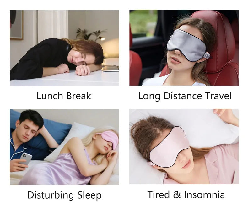 Luxurious 100% Silk Sleep Mask – 30 Momme