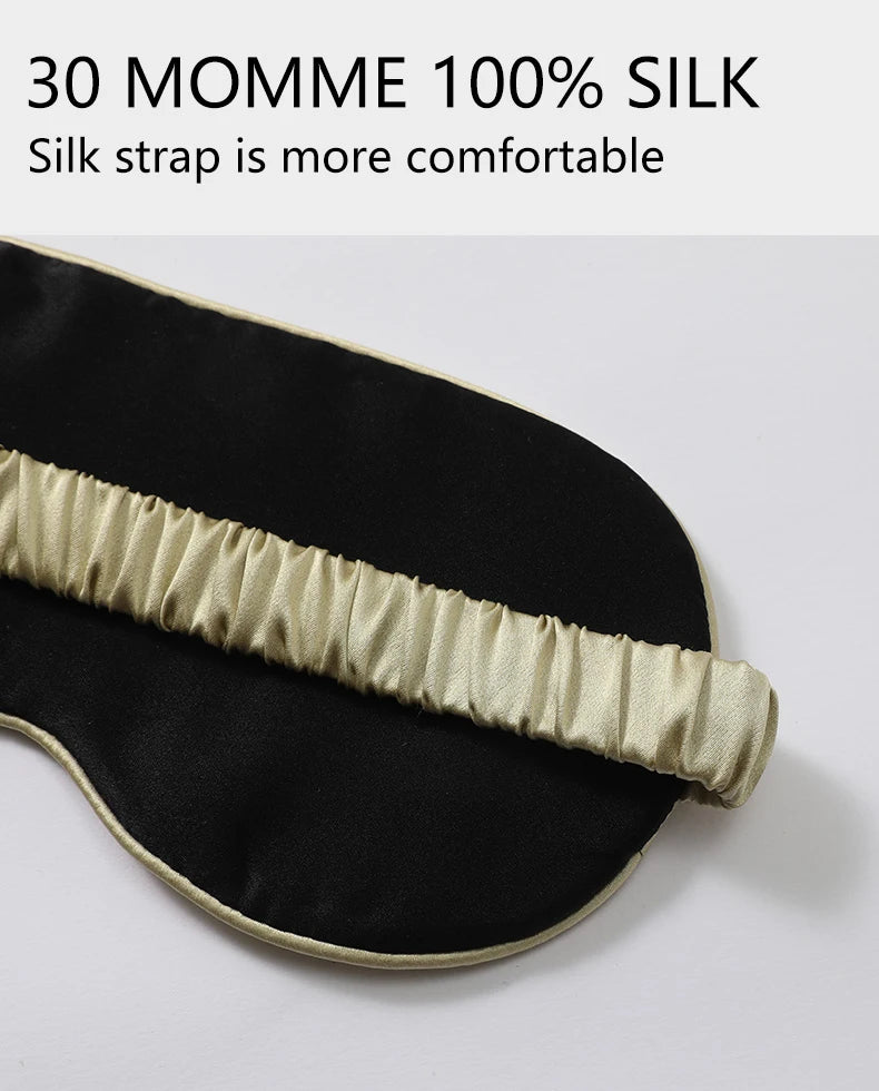 Luxurious 100% Silk Sleep Mask – 30 Momme