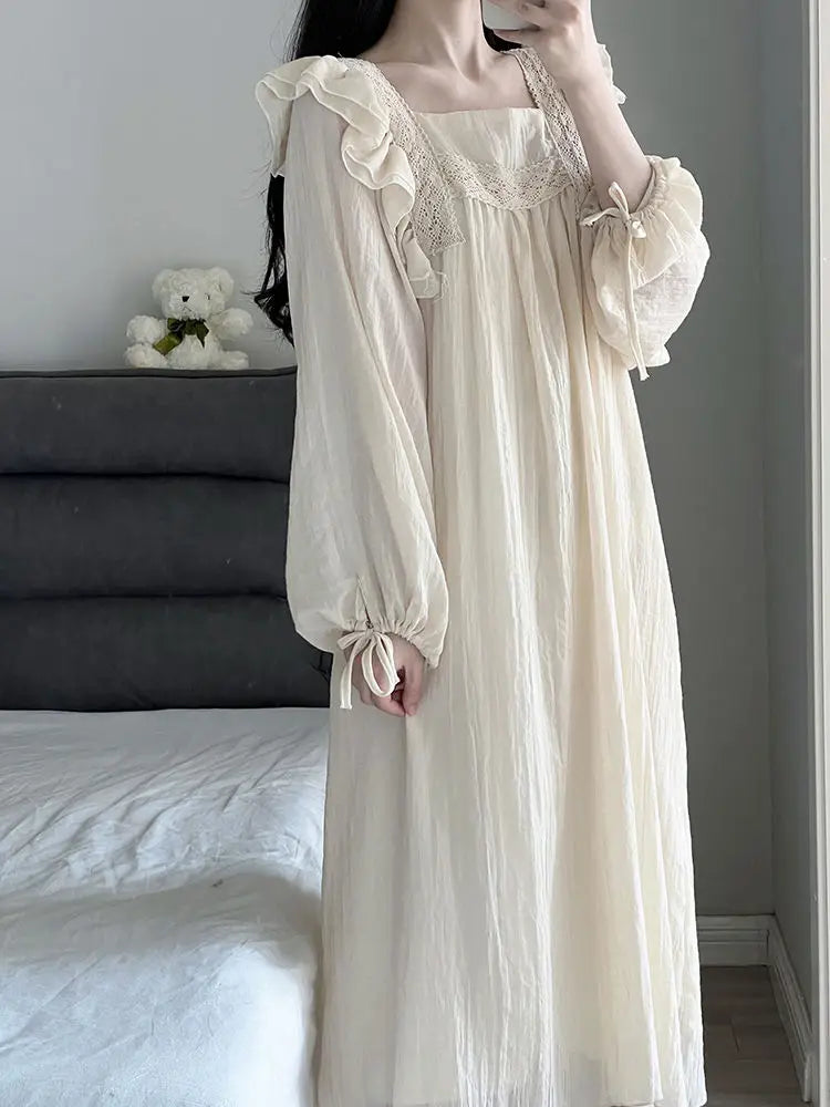 Elegant Lace Nightgown for Women