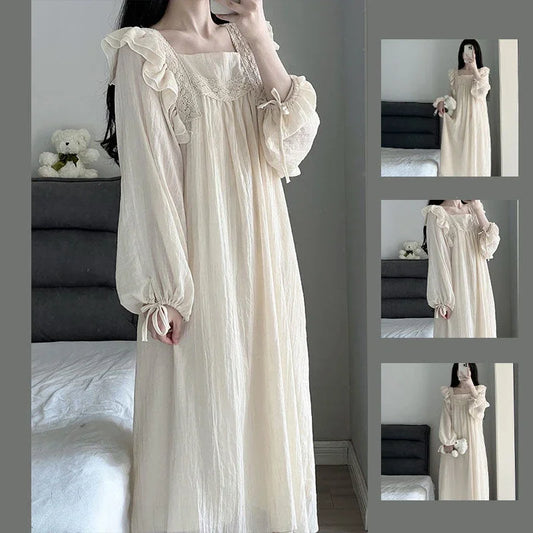 Elegant Lace Nightgown for Women