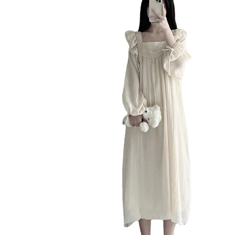 Elegant Lace Nightgown for Women